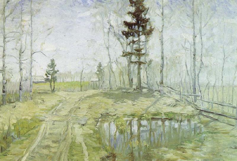 Stanislav Zhukovsky Spring Water oil painting picture